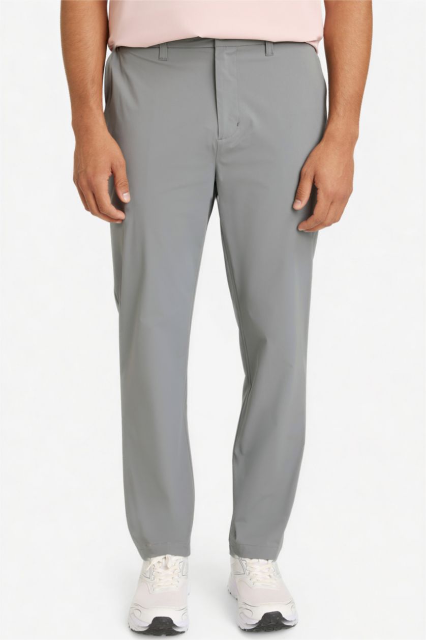 Man Grey Slim Fit Trousers
