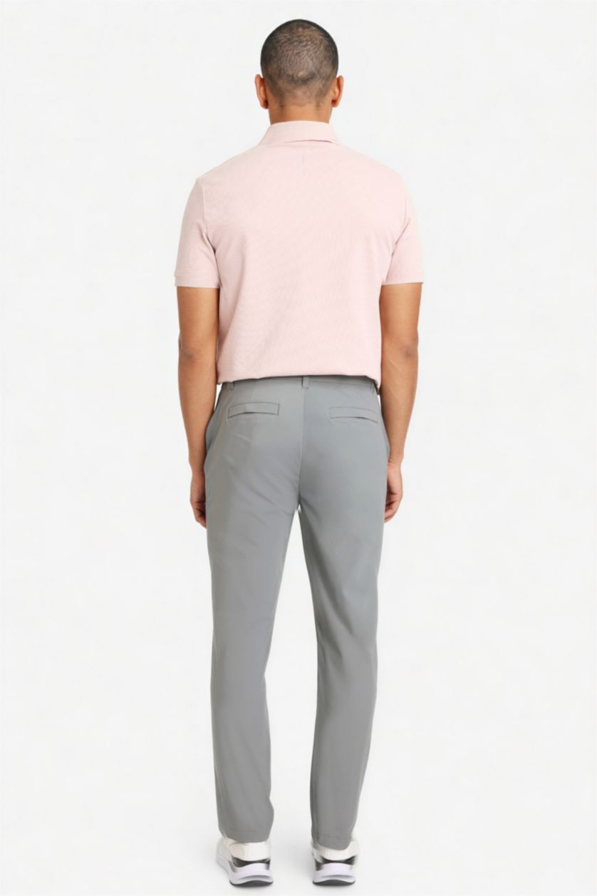 Man Grey Slim Fit Trousers