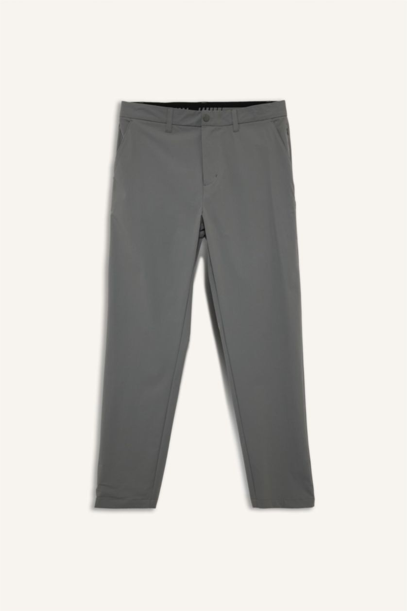 Ерлер Сұр Slim Fit шалбар