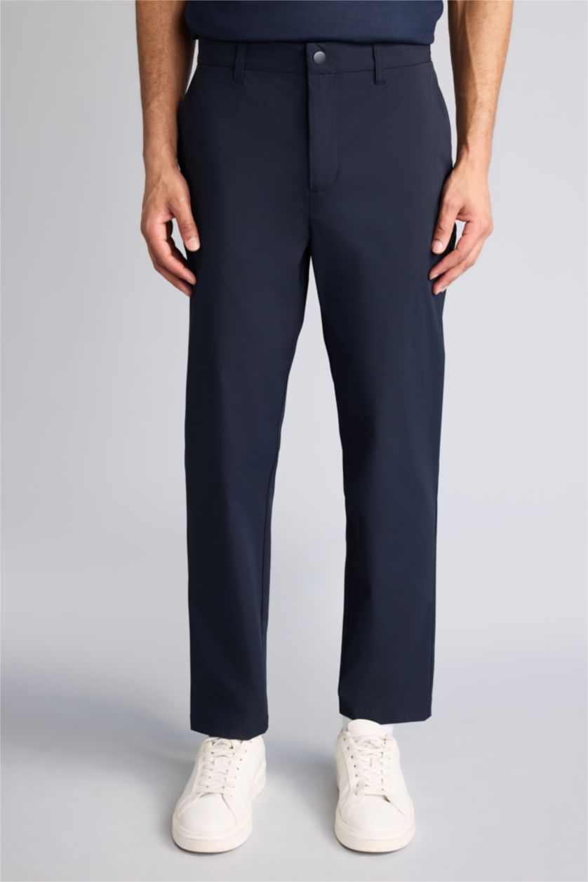 Erkek Lacivert Slim Fit Pantolon