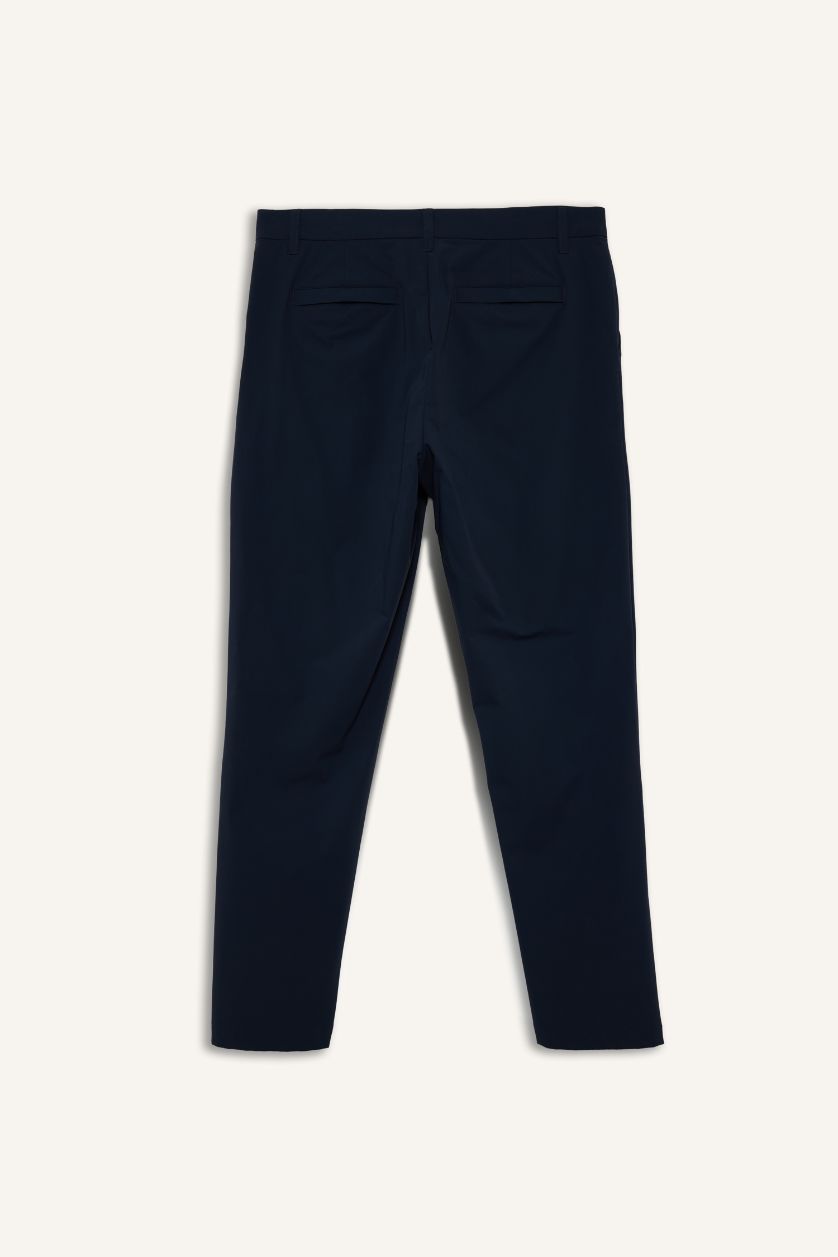 Erkek Lacivert Slım Fıt Pantolon