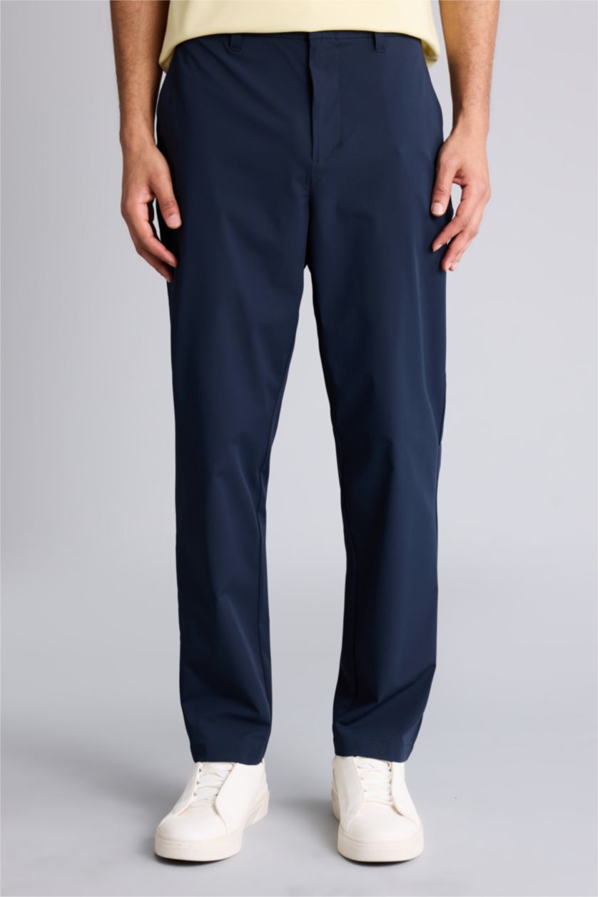 Man NAVY Slim Fit Trousers