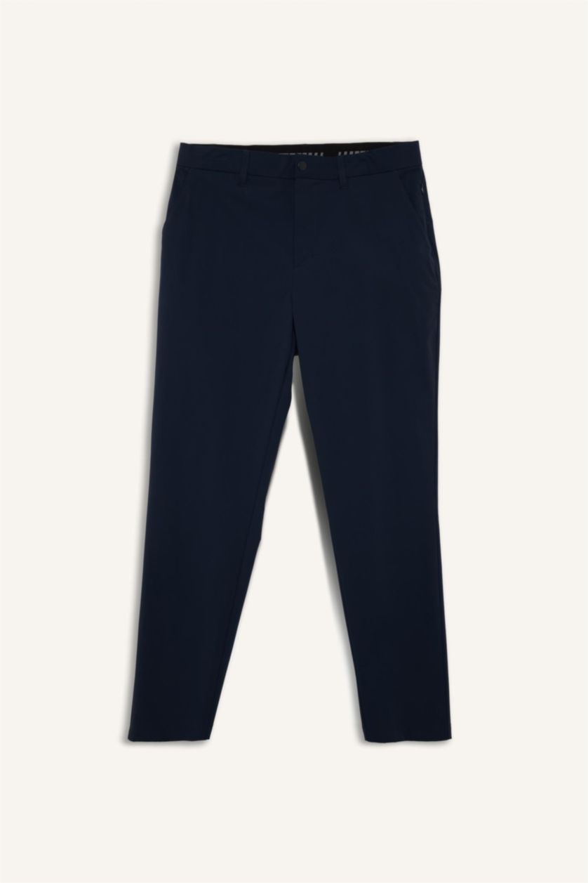 Man NAVY Slim Fit Trousers