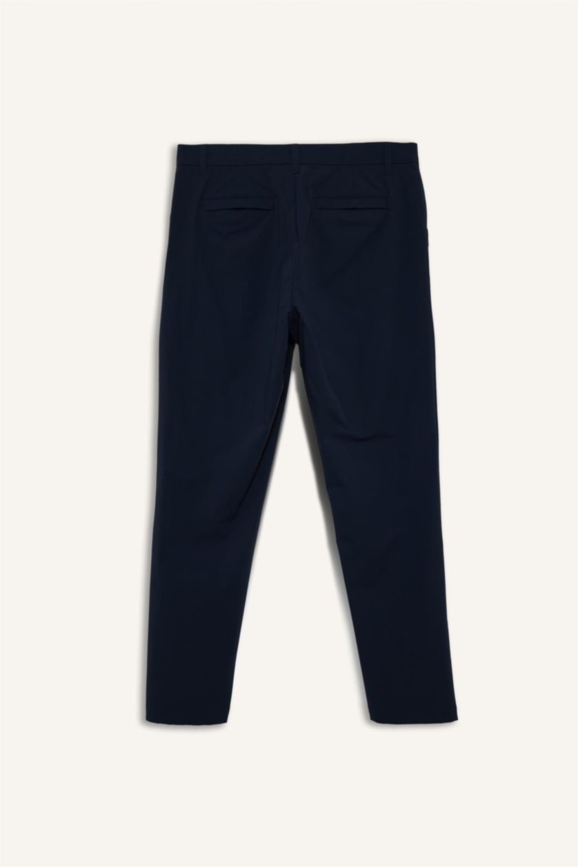 Man NAVY Slim Fit Trousers