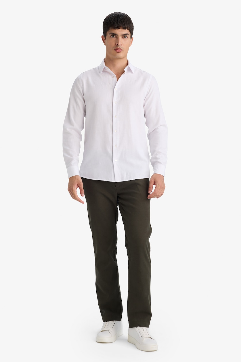Erkek Haki Regular Fit Pantolon