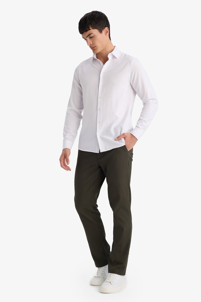 Erkek Haki Regular Fit Pantolon