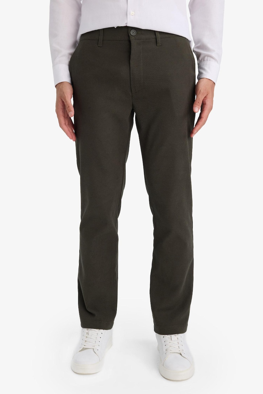 Erkek Haki Regular Fit Pantolon