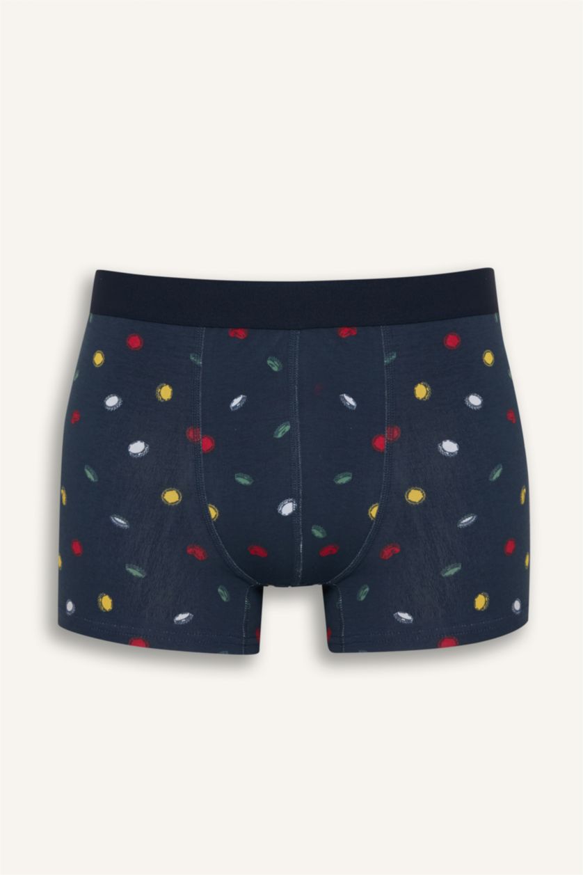 MAN NAVY Regular Fit Fun Printed 3 Piece Set