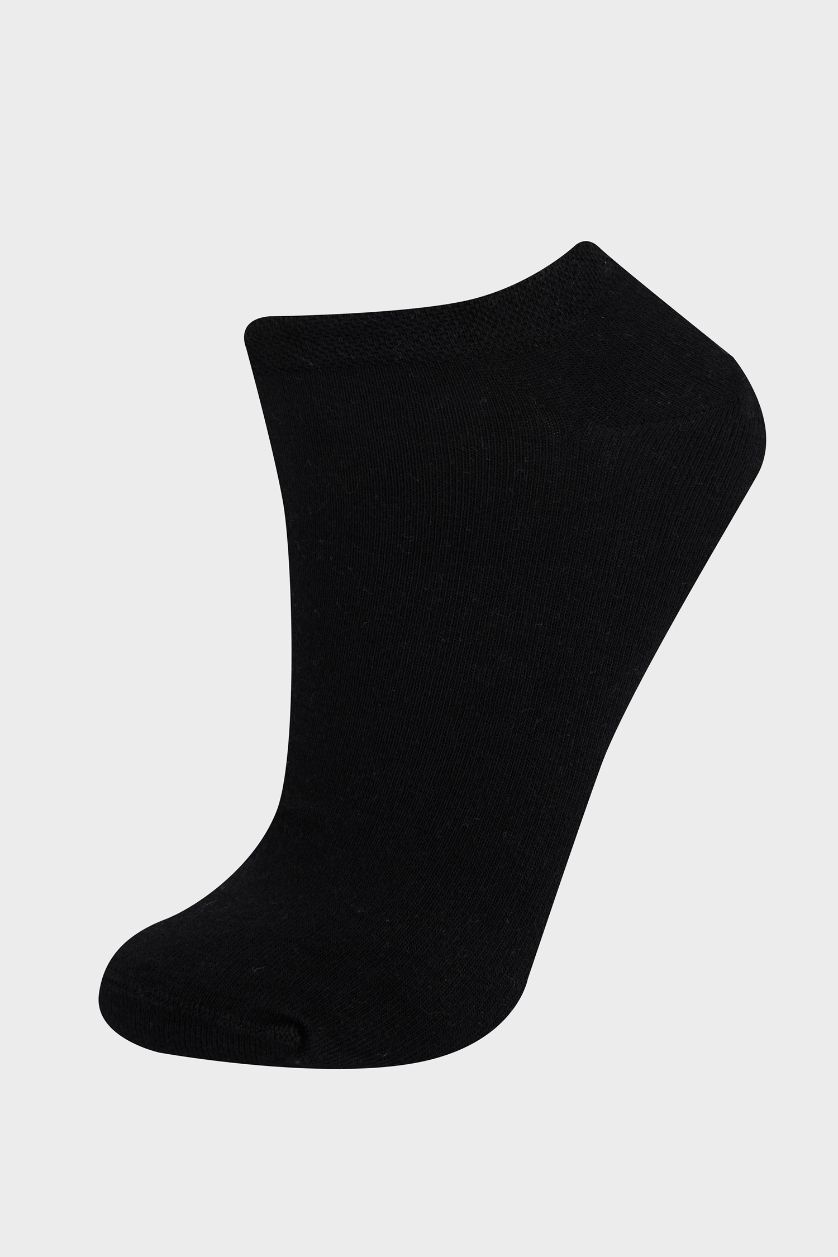 حريمي أسود شرابات حريمي قصير قطن - 3 قطع