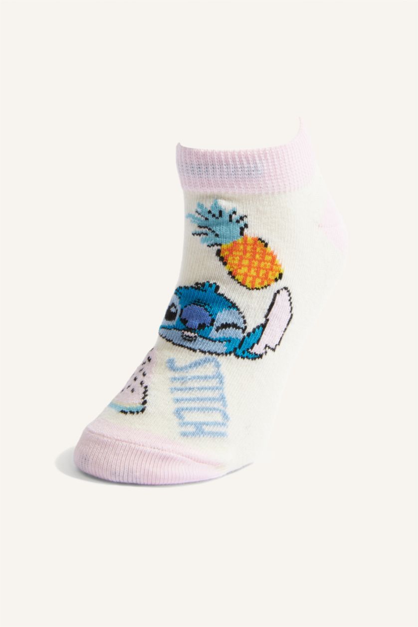 Young Girls - Teen Girls Karma Girl Lilo & Stitch Licensed 3 piece Short Socks