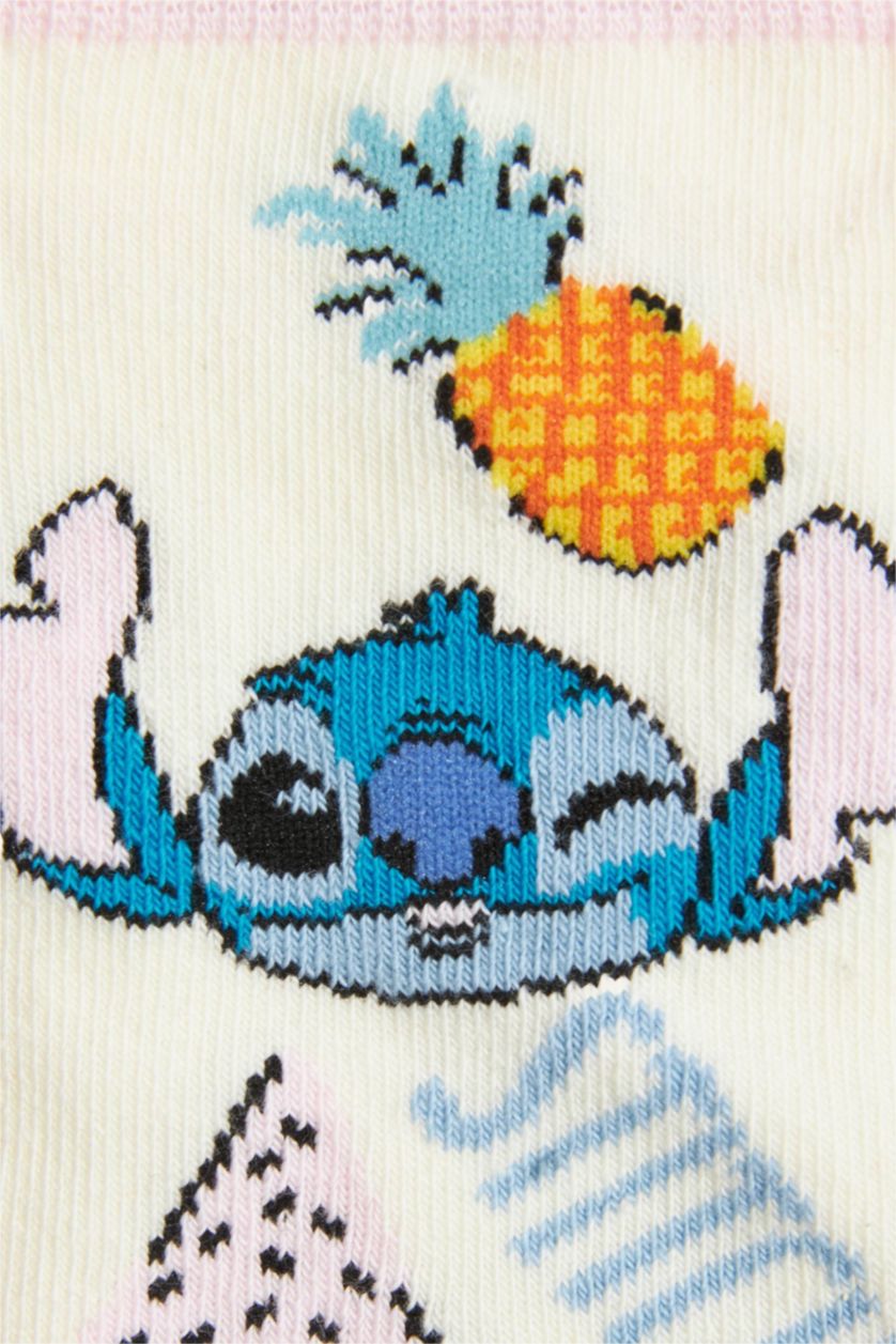 Young Girls - Teen Girls Karma Girl Lilo & Stitch Licensed 3 piece Short Socks
