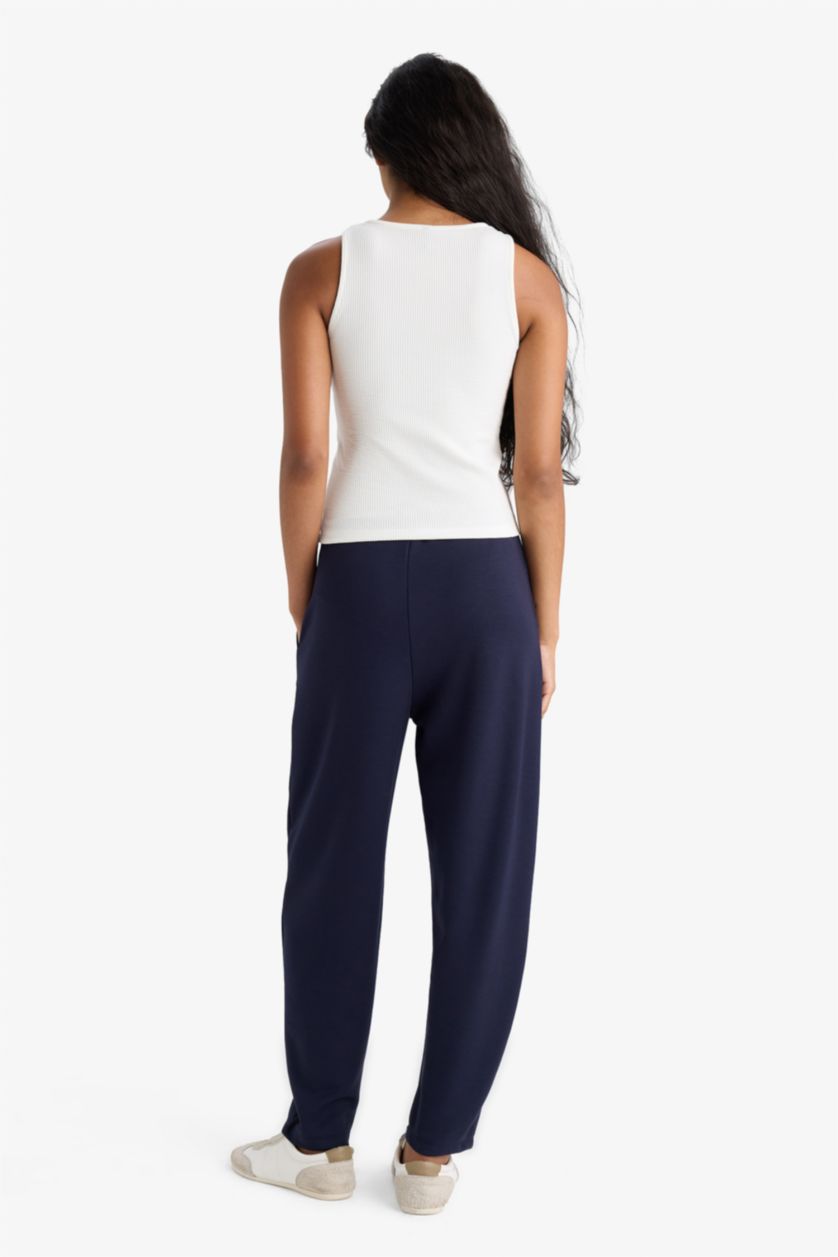 حريمي كحلي بنطلون باريل فيت بجيب