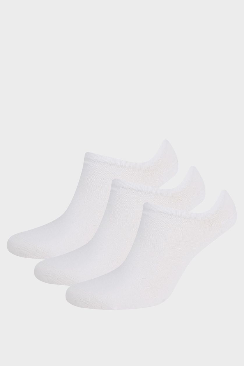 MAN White Man 3 piece Step Socks