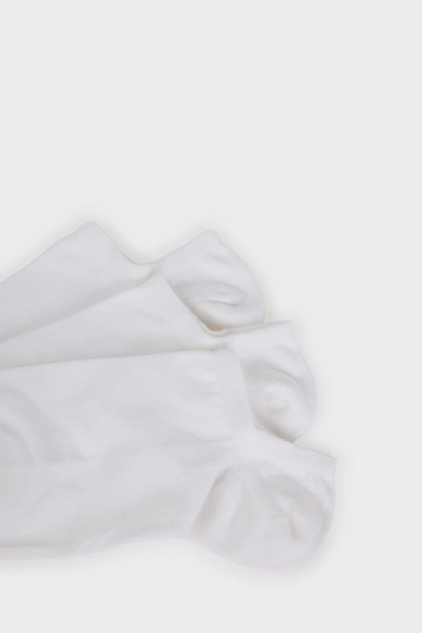 MAN White Man 3 piece Step Socks