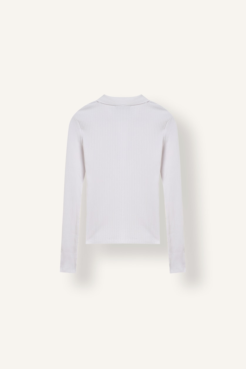 Women Ecru Slim Fit Camisole Long Sleeve T-Shirt