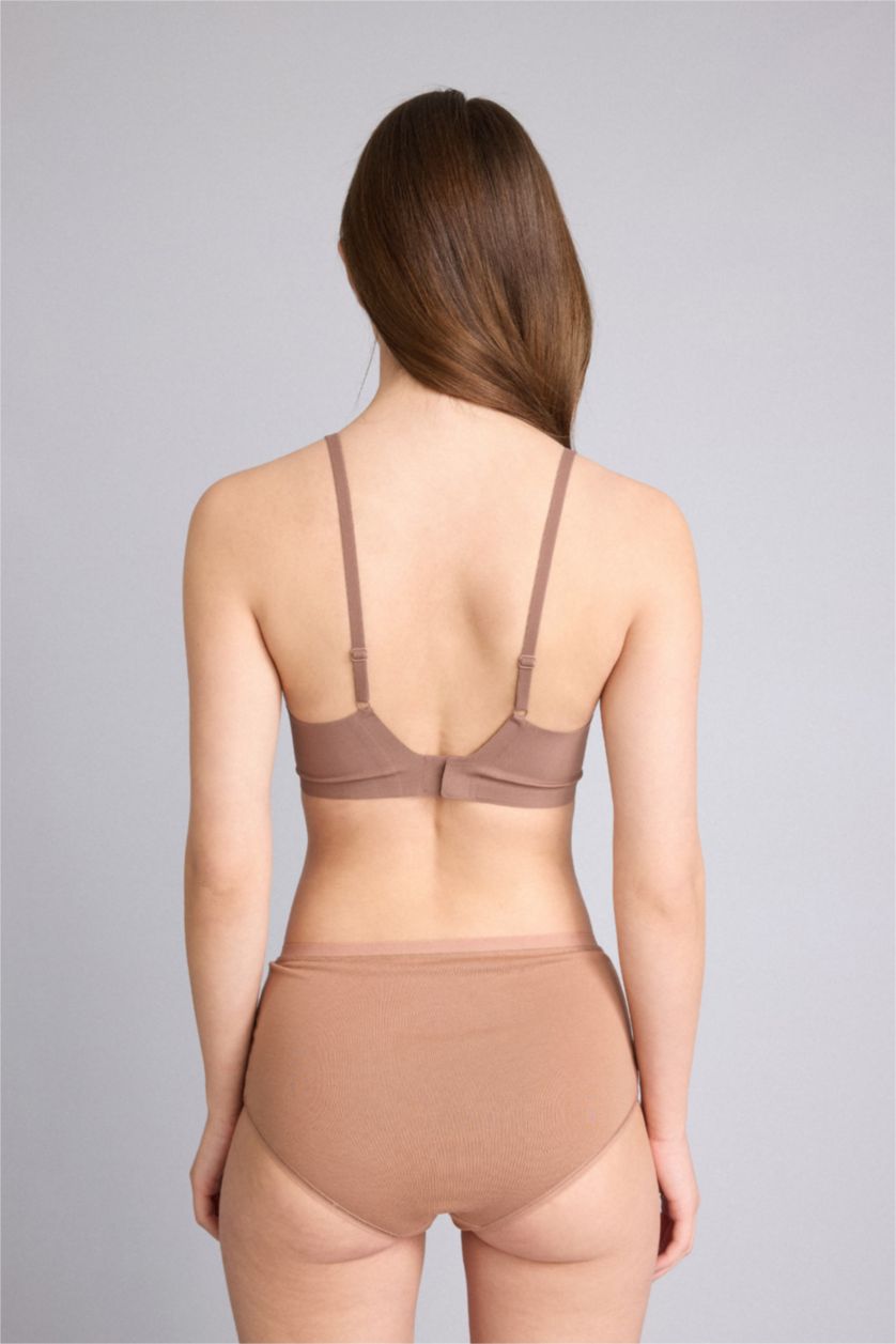 حريمي بني فاتح كلوت سليب - 3 قطع