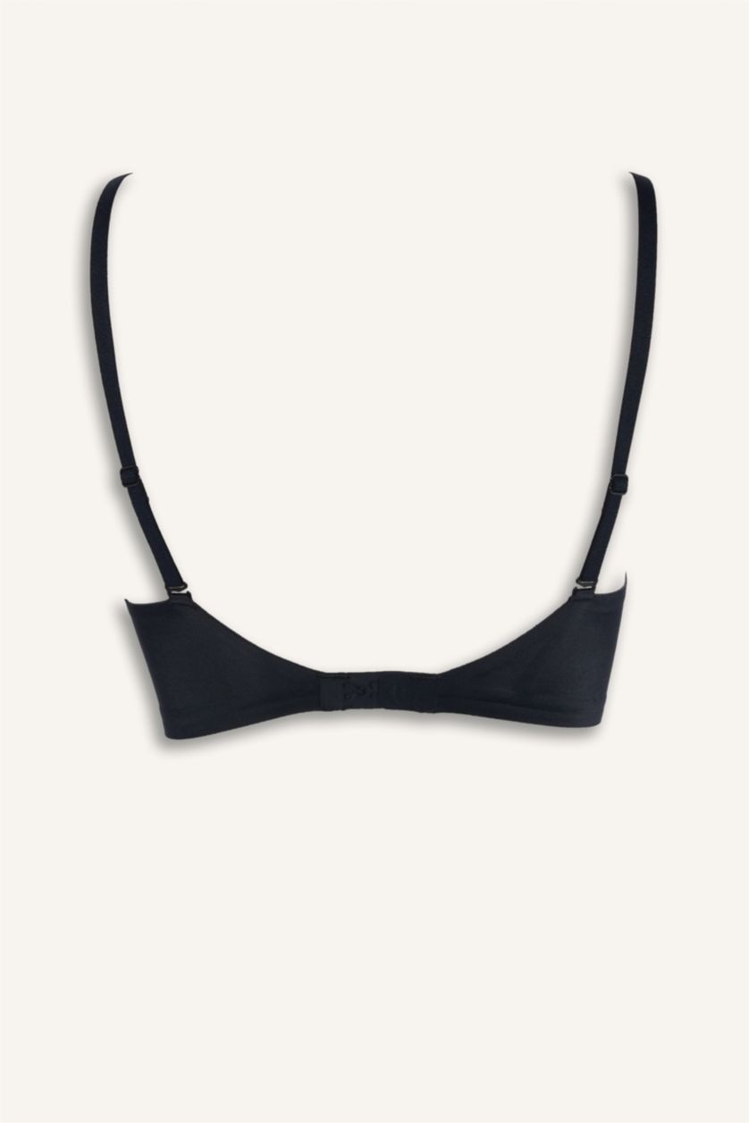 Женщины Черный Fall in Love с чашечками с чашечками С косточками Бюстгалтер