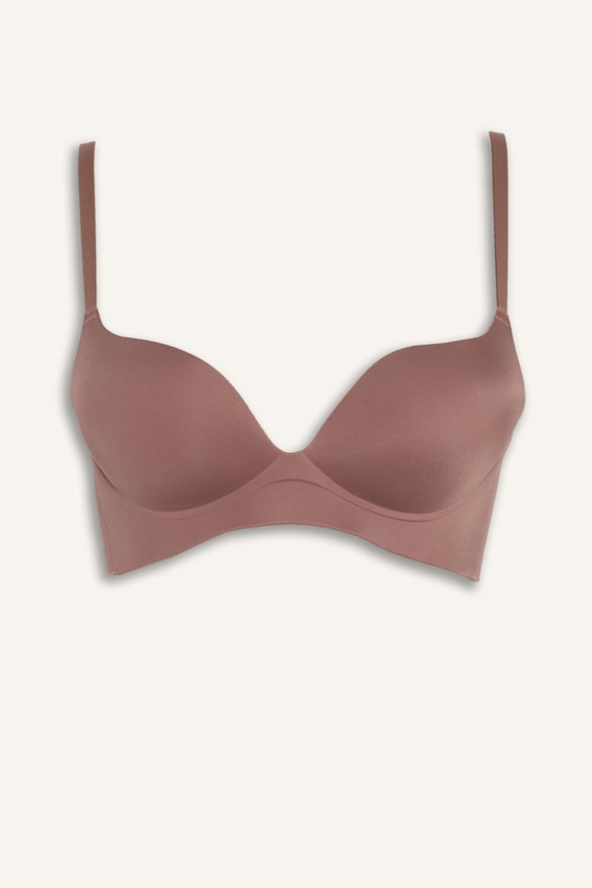 Женщины Светло коричневый Fall in Love с чашечками с чашечками С косточками Бюстгалтер