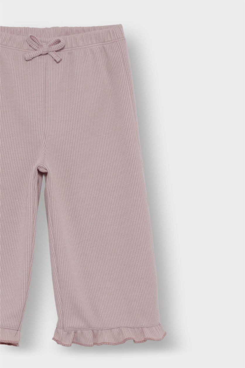 Kız Bebek Lila Regular Fit Pantolon Kız Bebek