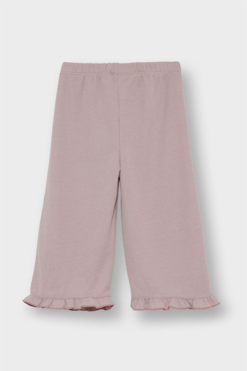 Kız Bebek Lila Regular Fit Pantolon Kız Bebek