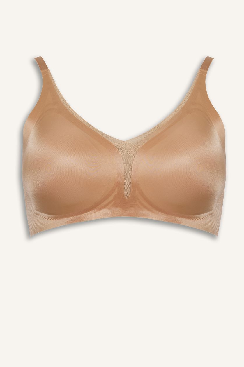 نساء بيج حمالة صدر برا مبطن