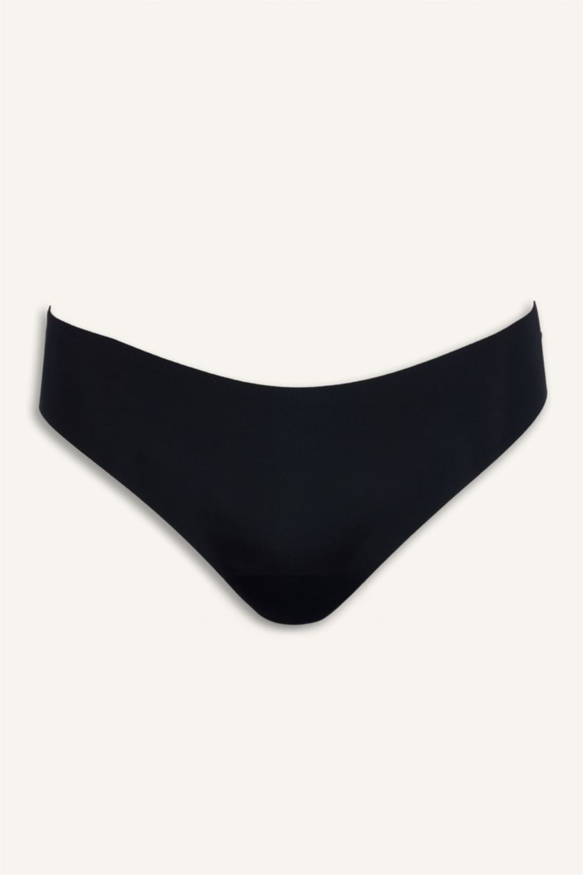 Kadın Siyah Micro 2'li Slip Külot
