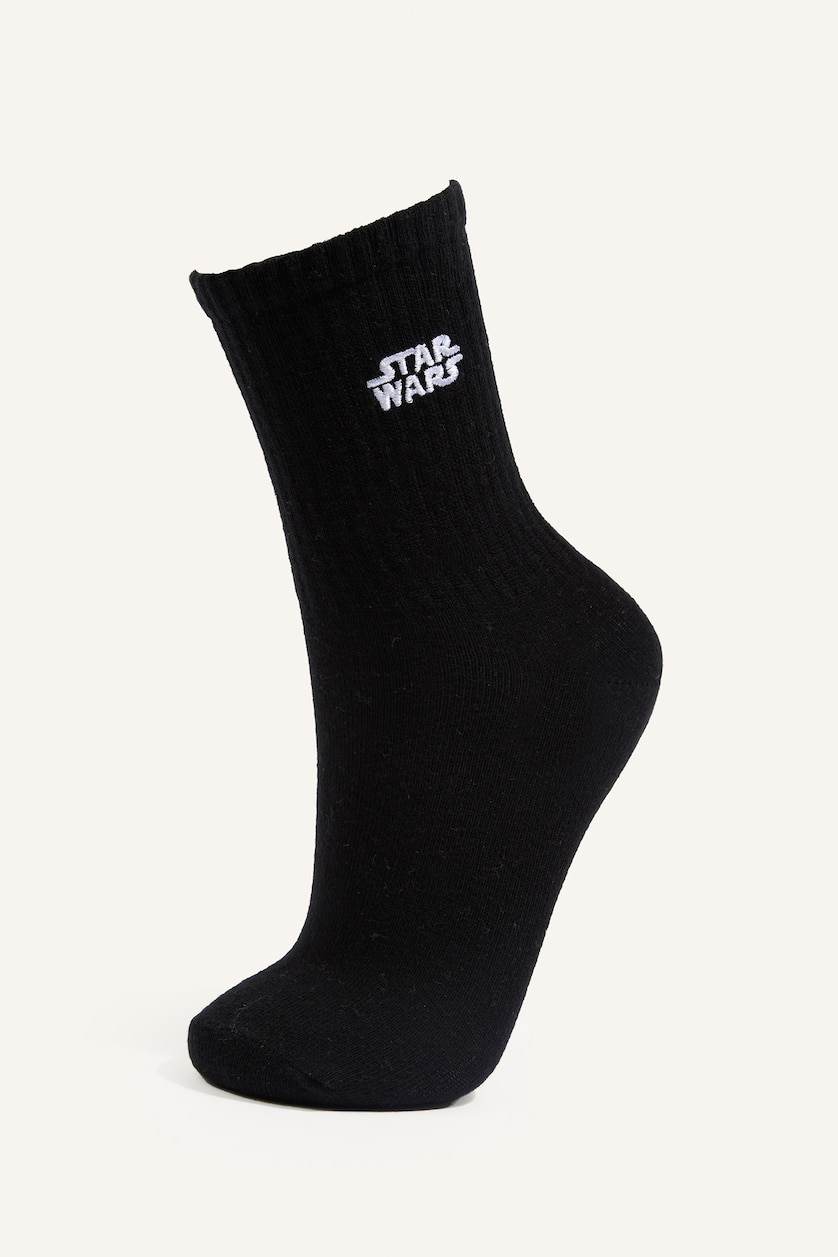 Erkek Çocuk - Genç Erkek Karma Star Wars 2'Li Pamuklu Çorap Erkek Çocuk