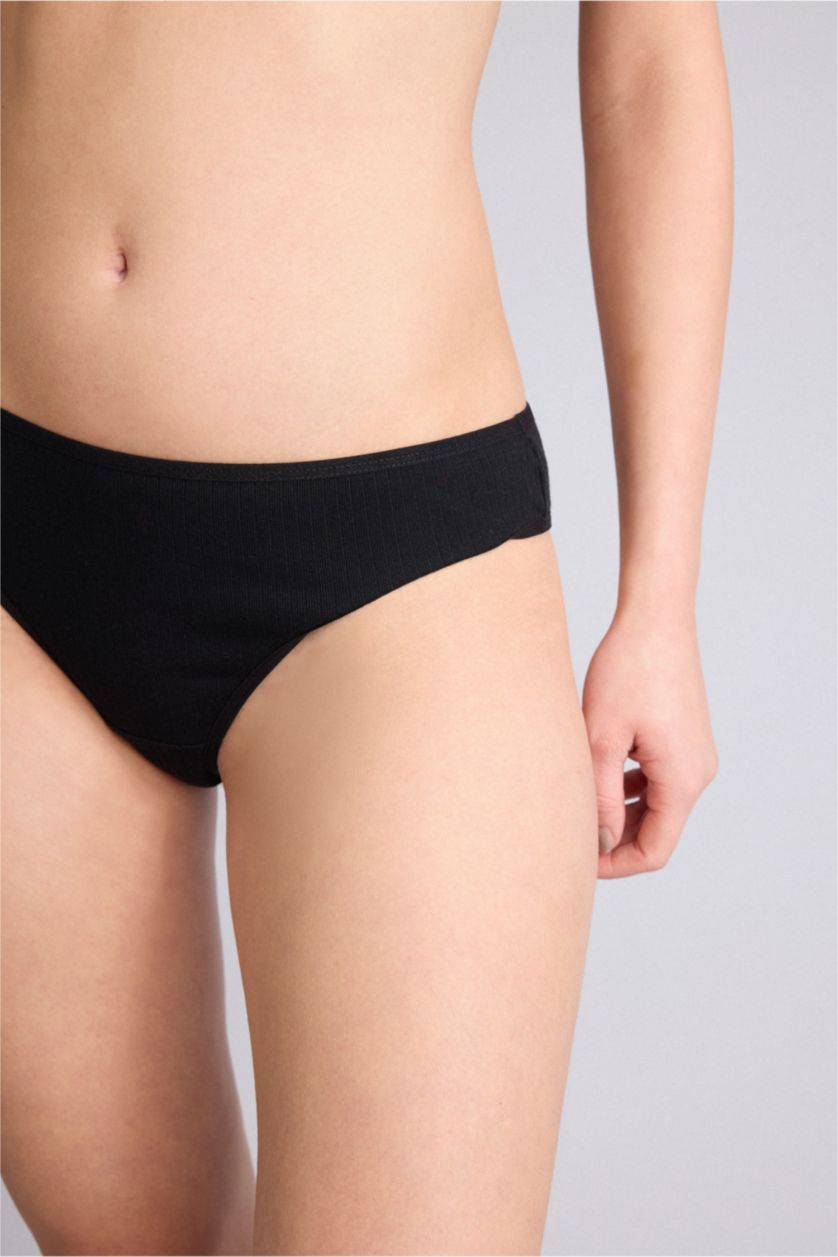 Kadın Açık Kahve 3'lü Slip Külot