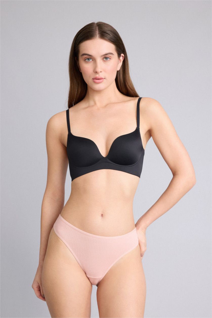 Kadın Açık Kahve 3'lü Slip Külot