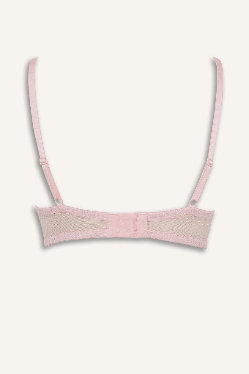 نساء زهري حمالة صدر برا بوش أب كامل مطرز دانتيل مبطن