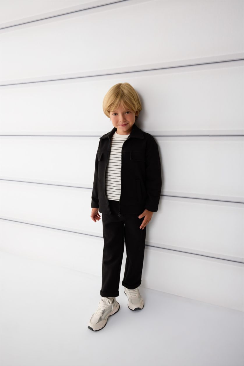 طفل صغير أسود جاكيت بيبي ولادي قصة عادية بياخة قميص