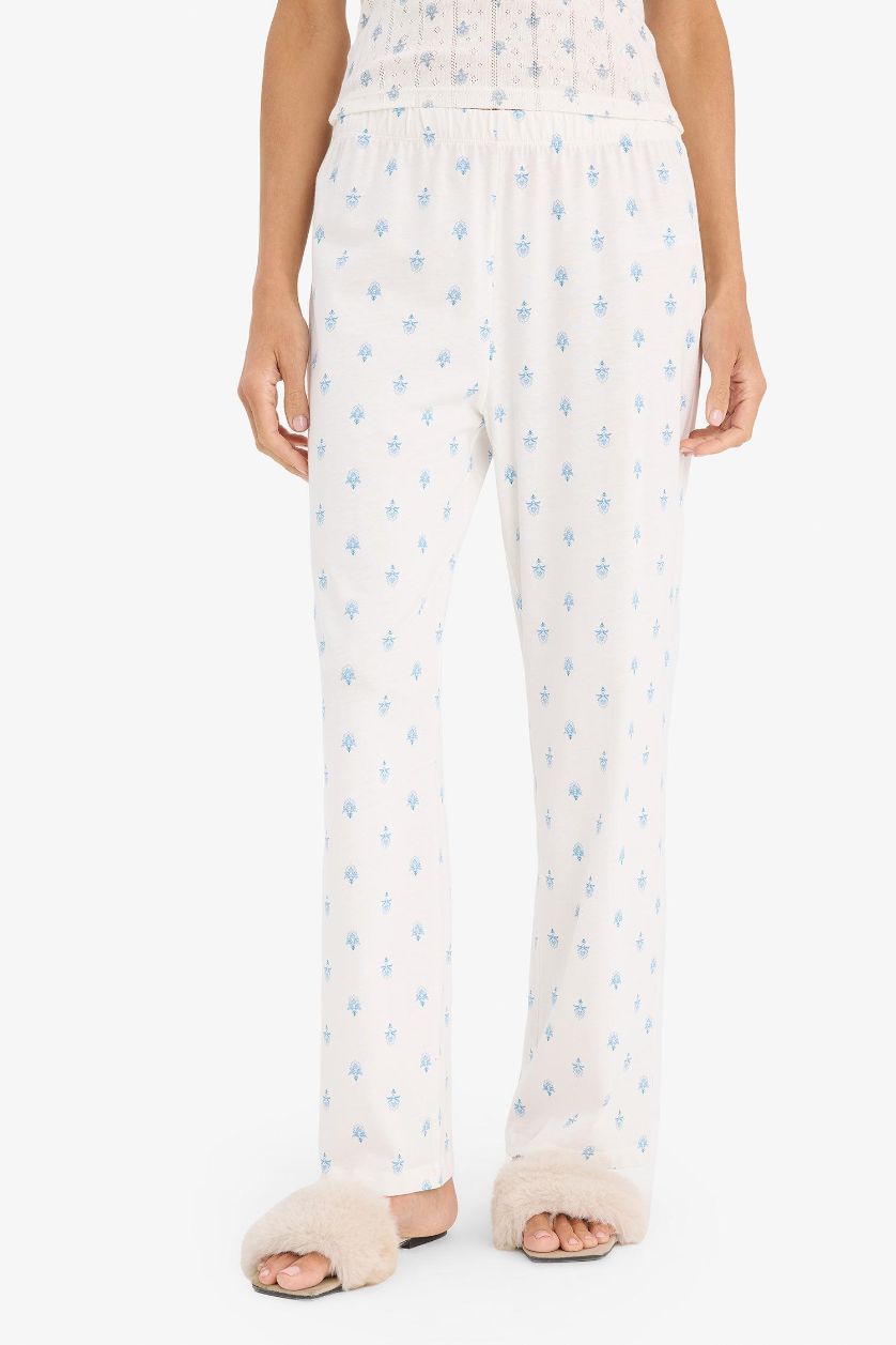 Woman Ecru Regular Fit Long Sleeve 2 Piece Set