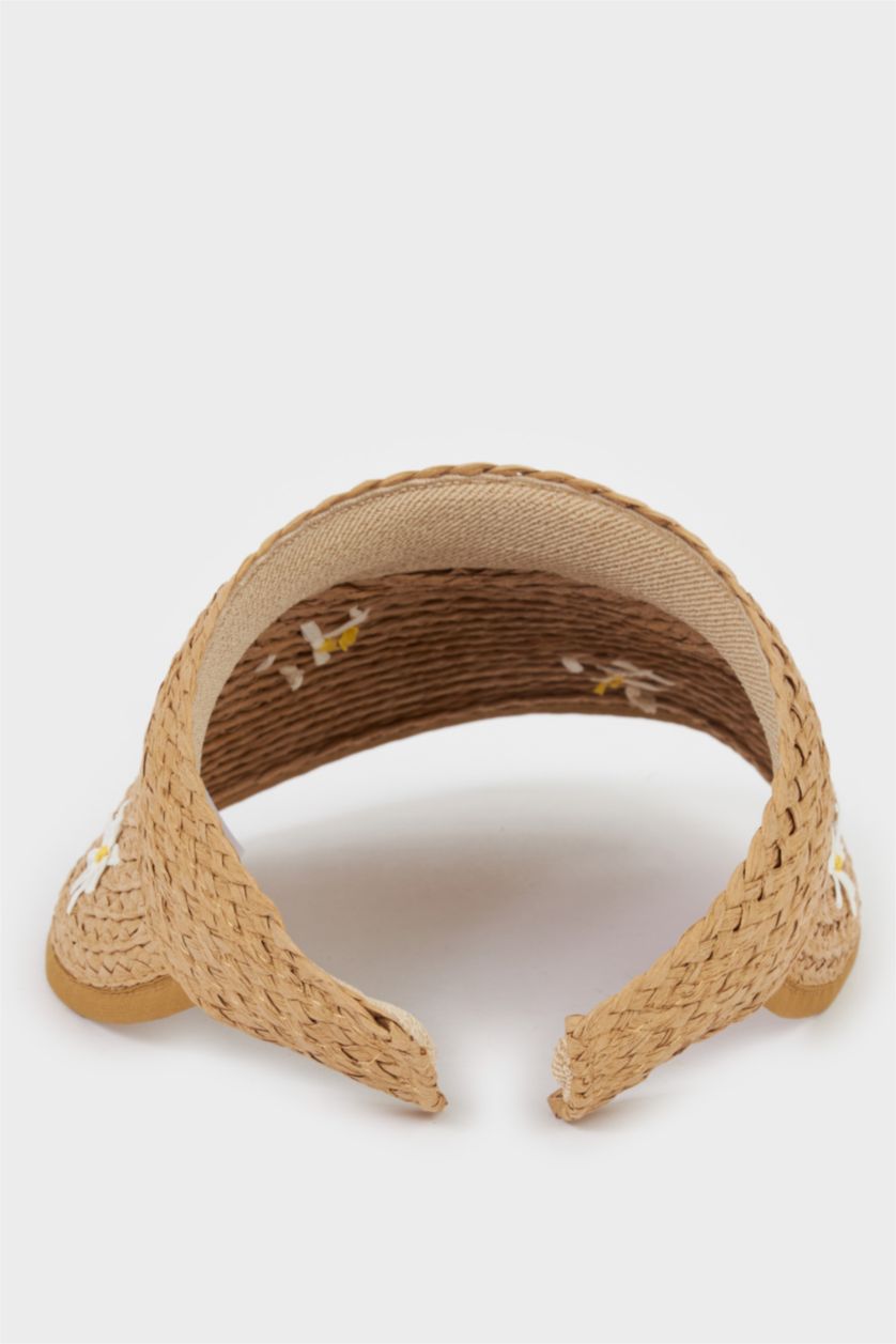 Kadın Kum Kadın 3D Vizör Şapka