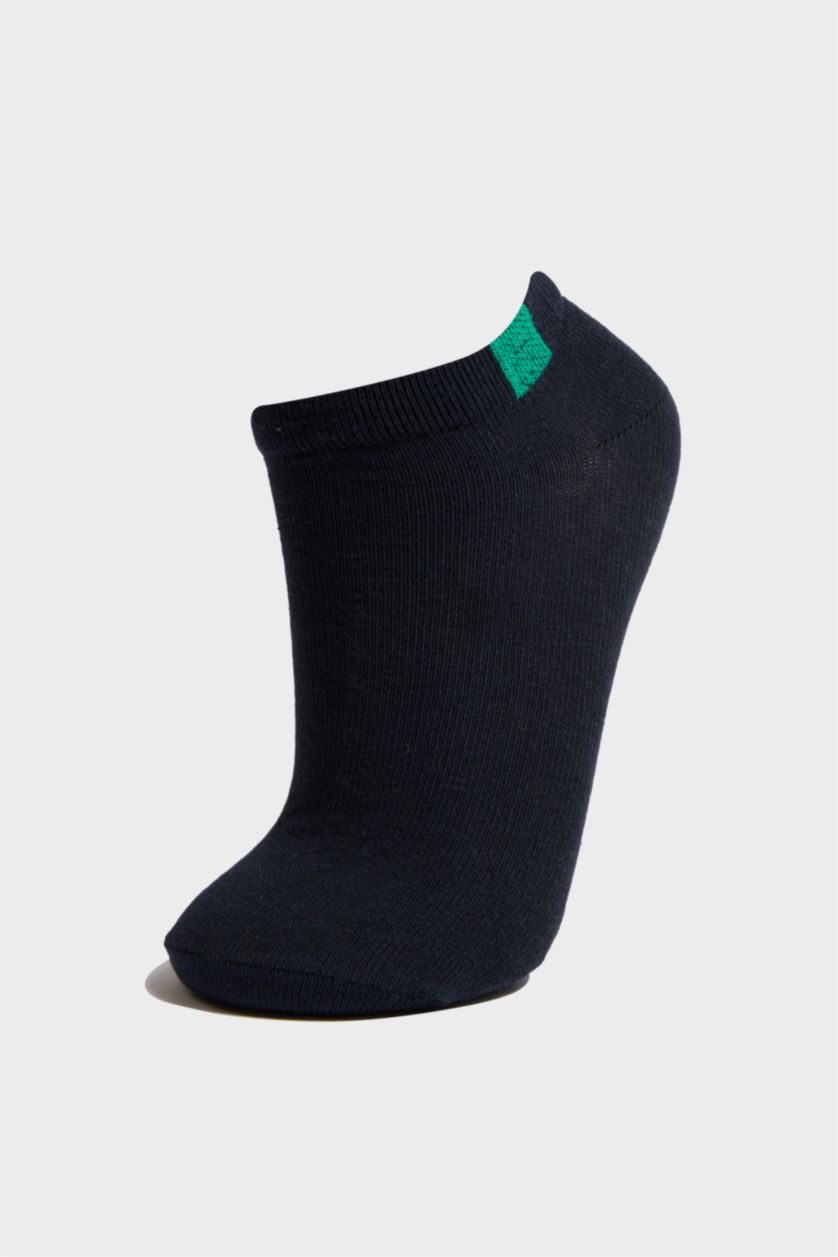 Erkek Çocuk - Genç Erkek Karma Baskılı 7'li Pamuklu Patik Çorap Erkek Çocuk