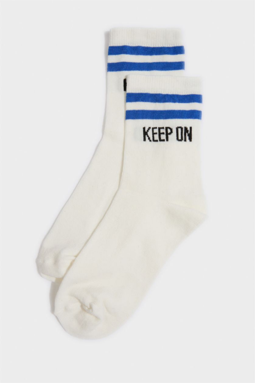 Erkek Çocuk - Genç Erkek Karma 5'li Pamuklu Uzun Çorap Erkek Çocuk