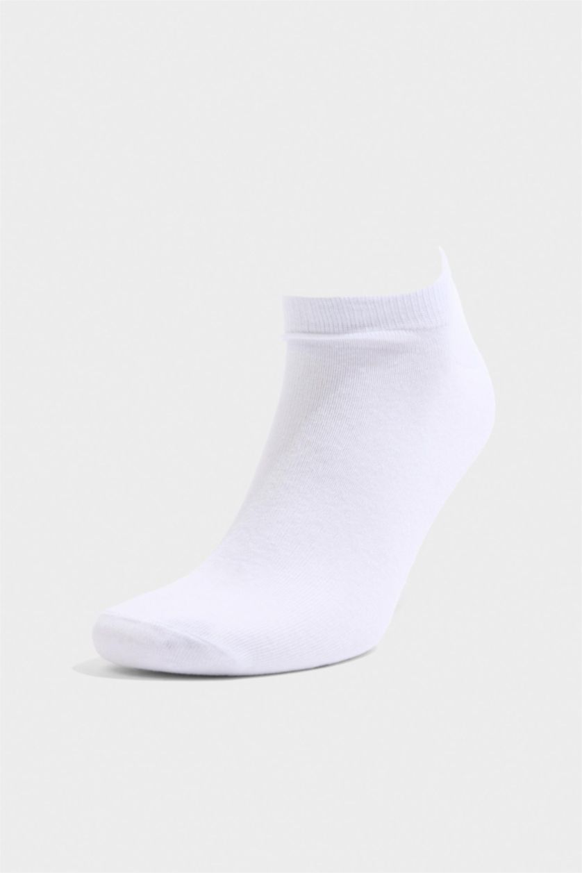 رجال أبيض 10 piece Cotton Short Socks