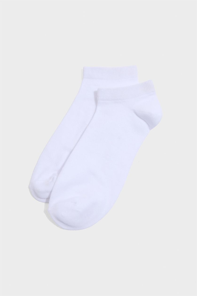رجال أبيض 10 piece Cotton Short Socks