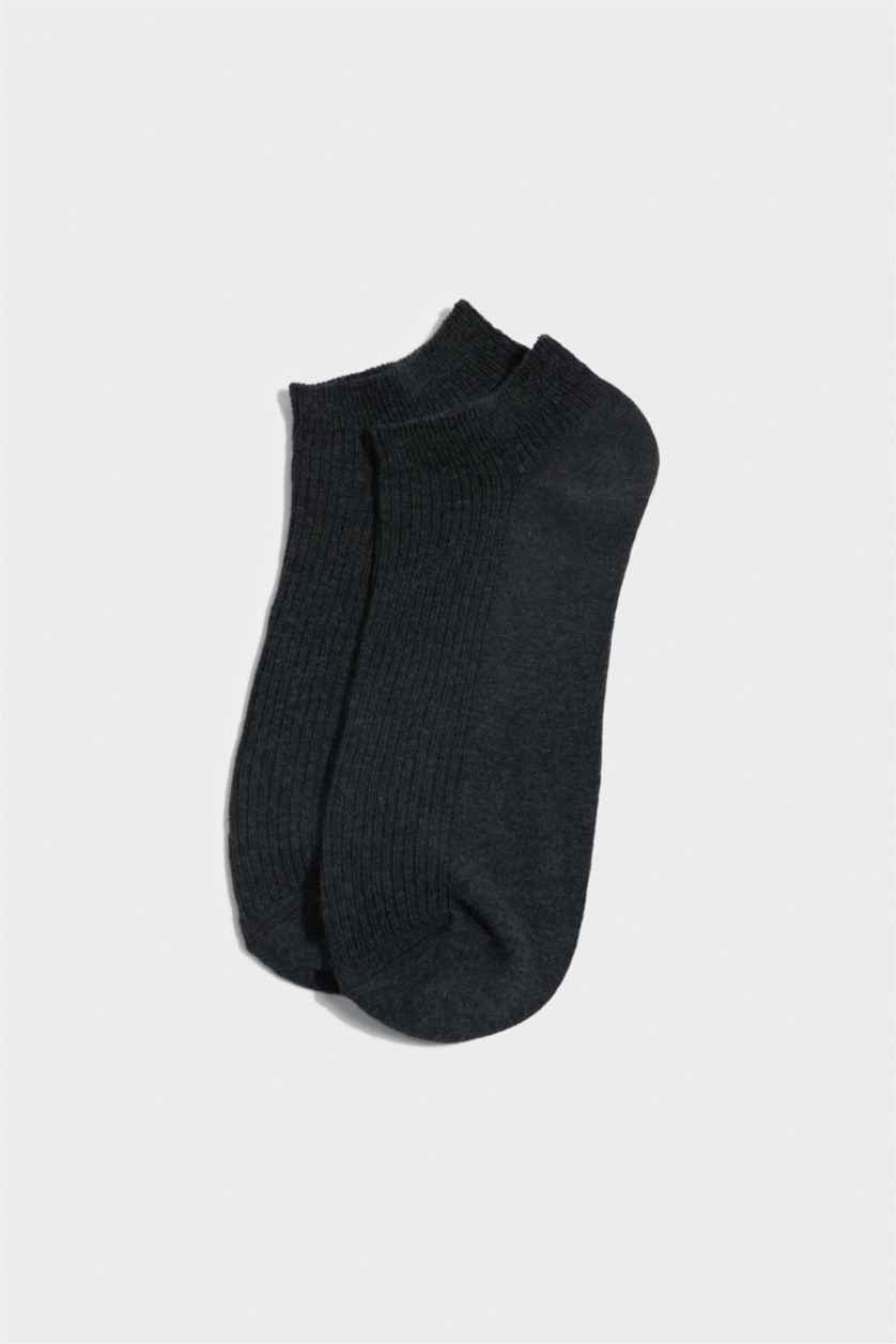 Erkek Karma Erkek 5'li Pamuklu Sneaker Çorap