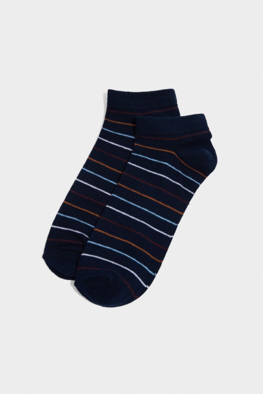 Erkek Karma Erkek 5'li Pamuklu Patik Çorap