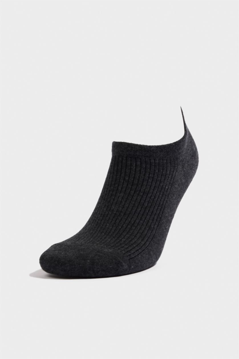 Erkek Karma Erkek 5'li Pamuklu Sneaker Çorap