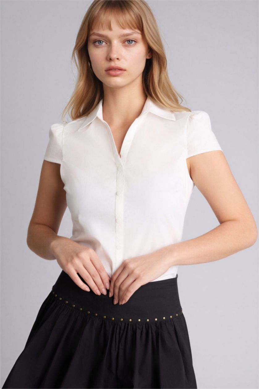 Әйелдерге АҚ Coool ұзын бұлшықет пішімі Қысқа жеңді көйлек