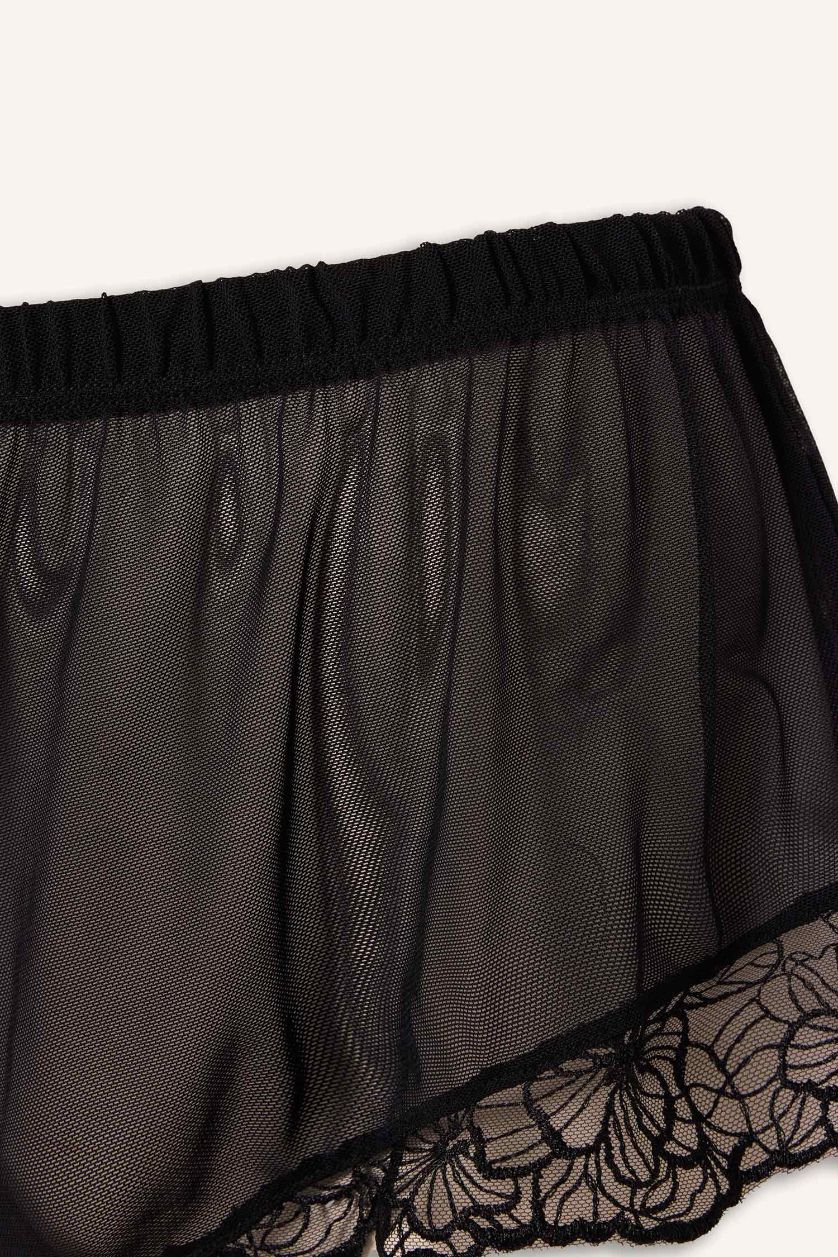 Әйелдерге қара Тюль асты