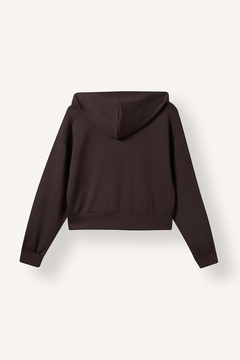 Women Brown Loose Fit modal Cardigan