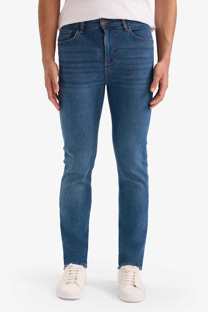 MAN Blue Sergio Regular Fit Trousers