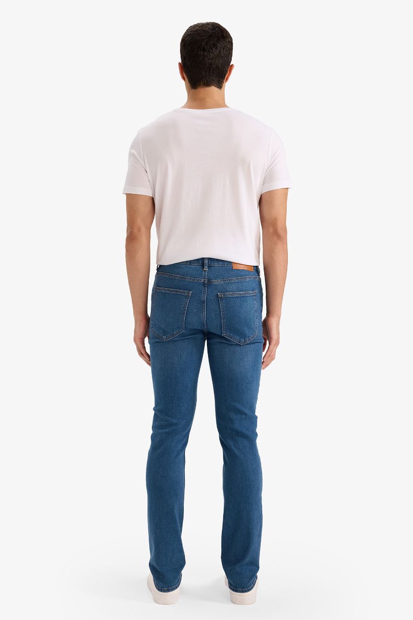 MAN Blue Sergio Regular Fit Trousers