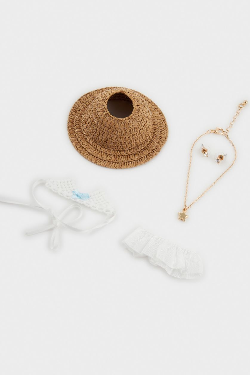 Kadın Karma Kadın Yaz Konsepti Detaylı Giydirilebilir Charm Anahtarlık Kostümü