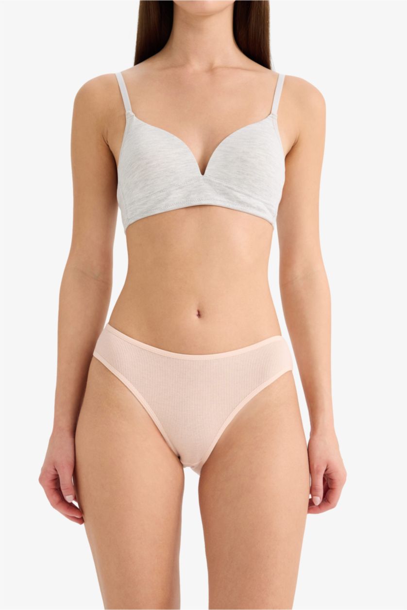 WOMAN Beige Ribana 7-Pack Briefs
