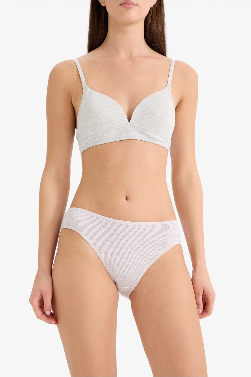 WOMAN Beige Ribana 7-Pack Briefs