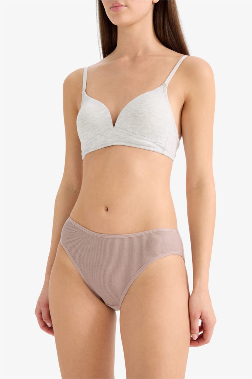 WOMAN Beige Ribana 7-Pack Briefs
