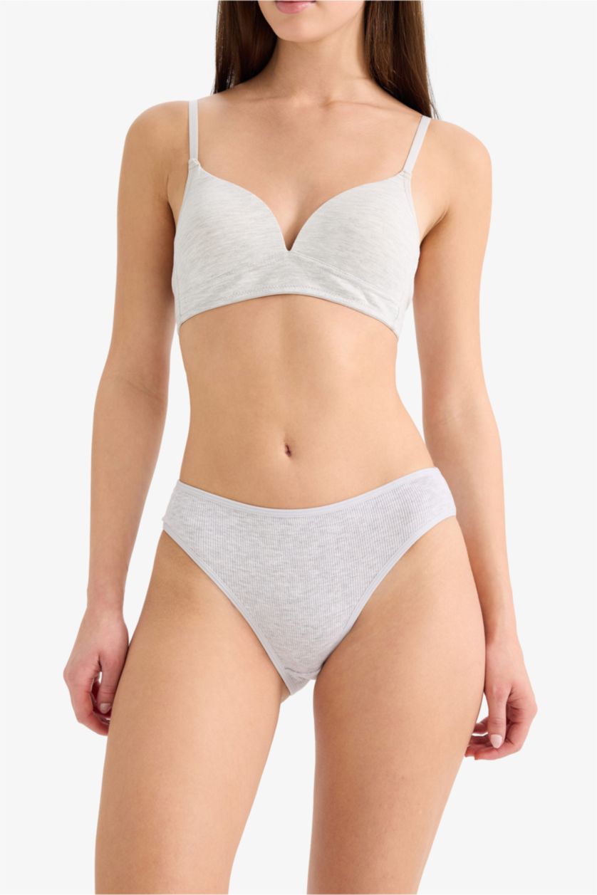 WOMAN Beige Ribana 7-Pack Briefs